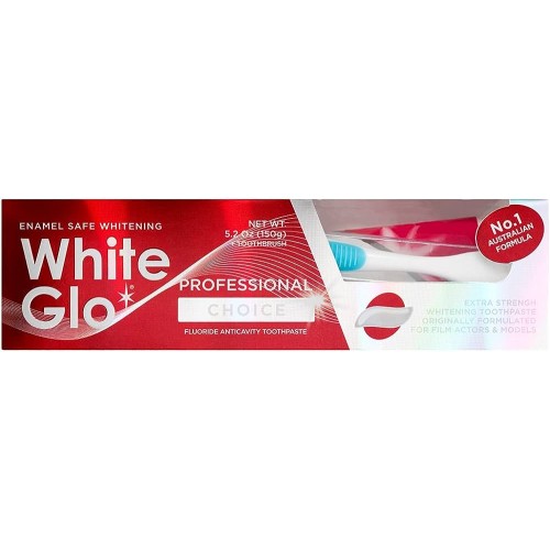 وايت جلو الاختيار الاحترافي معجون أسنان ١٠٠ مل + فرشاة أسنان